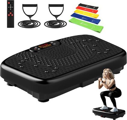 200W Vibration Plate Exercise Machine 120 Speeds 9 Modes for Lymphatic Drainage & Weight Loss