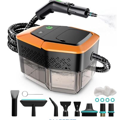 15s Fast Heat Portable Steam Steamer Built Tank For Home Car Sofa Tile Deep Cleaning