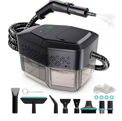 15s Fast Heat Portable Steam Steamer Built Tank For Home Car Sofa Tile Deep Cleaning