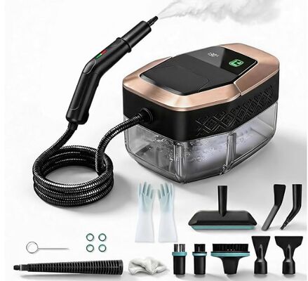 15s Fast Heat Portable Steam Steamer Built Tank For Home Car Sofa Tile Deep Cleaning