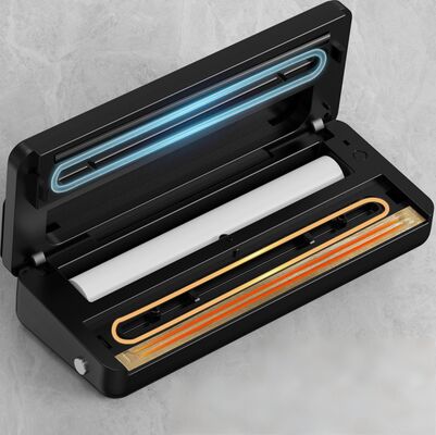 Compact Vacuum Sealer Machine 200W Strong Suction  Dry / Wet Mode Built In Cutter