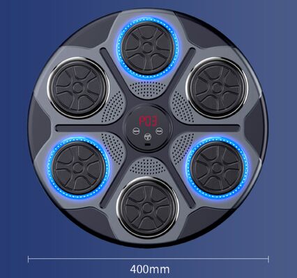Smart Music Boxing Machine Wall Mounted LED Punching Trainer with Bluetooth