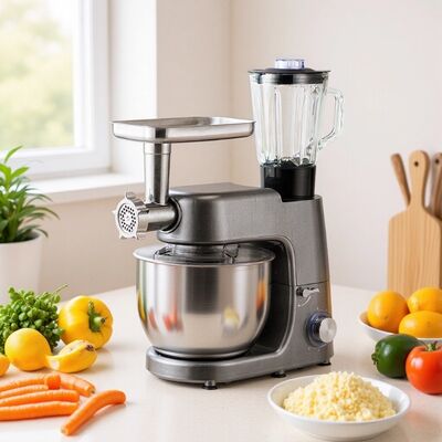 1400W 6-Speed Commercial Blender 5-10L Large Capacity Food Processor