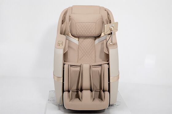 Smart Massage Chair with 5-Year PU Leather, Graphene Heat Therapy, Bluetooth Entertainment, and Wheeled Design