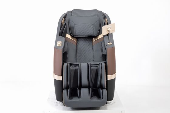 Smart Massage Chair with 5-Year PU Leather, Graphene Heat Therapy, Bluetooth Entertainment, and Wheeled Design