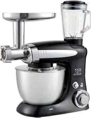 4L 800W Stand Mixer 6 Speed Pulse Mixer With Meat Grinder  Blender Option