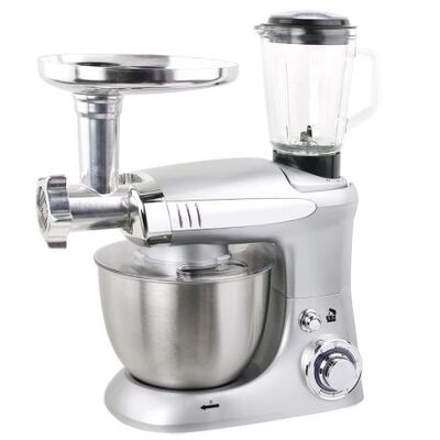 4L 800W Stand Mixer 6 Speed Pulse Mixer With Meat Grinder  Blender Option