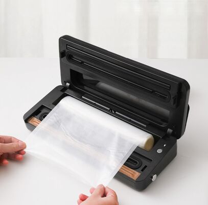 Compact Vacuum Sealer Machine 200W Strong Suction  Dry / Wet Mode Built In Cutter