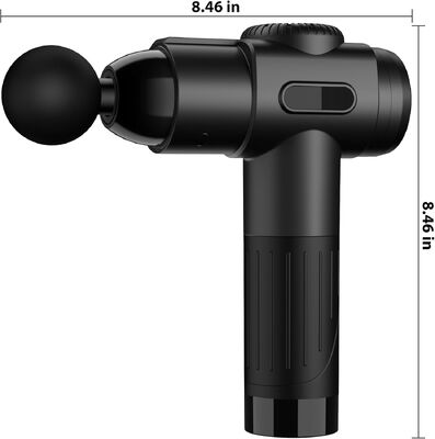 Massage Gun Percussion Massager With 10 Massages Heads Silent Brushless Motor