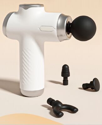 Massage Gun, Percussion Massager With 3 Massages Heads Silent Brushless Motor