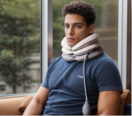 Cervical Neck Traction Device Adjustable Neck Stretcher Neck Support Brace