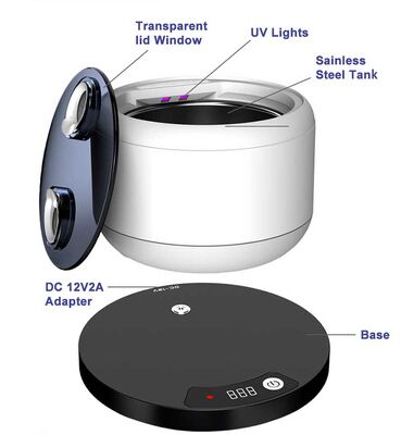 Ultrasonic Retainer Cleaner Machine Dental Cleaning Pod